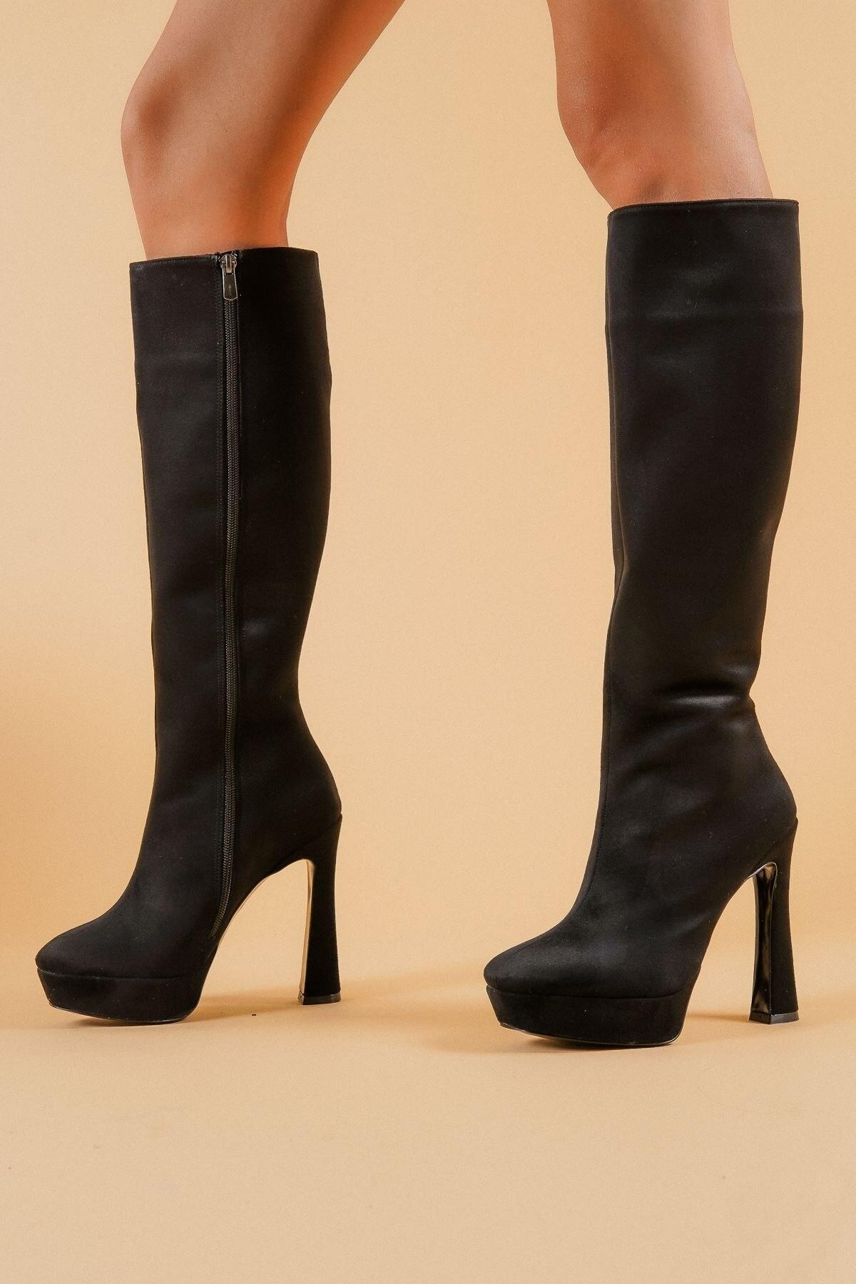 

Women s Fashion Style Special Design High Heel Knee High Boots 36