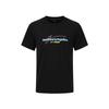 Li Ning Badminton Series Fashion Versatile Breathable Quick-Dry Cool Round Neck Sports Casual T-Shirt Unisex Tops Black AHSW111-1