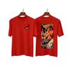Summer New Pok Mon Spray Dragon Cartoon Style Pure Cotton Adultchildren Loose Plus Size Short Sleeved Breathable Tshirt