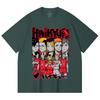 230 Gsm 100% Cotton Haikyu V8 Nekoma High Print Unisex Heavy Cotton T Shirt