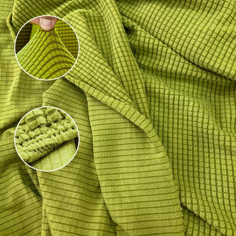New High Elasticity Sofa Cover Fabric All Season Universal Knitted Sofa Cover Thickened Simple Solid Color Soft and Comfortable