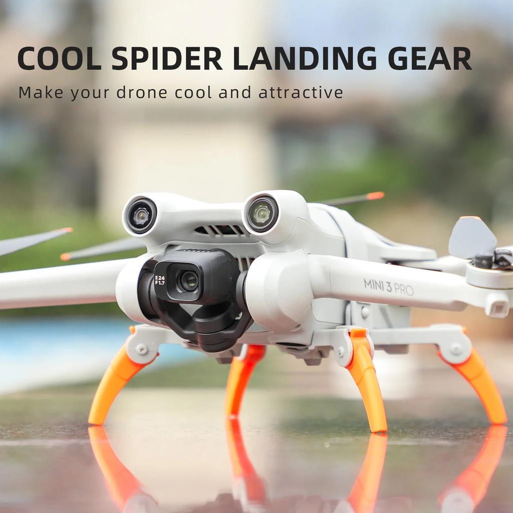 Foldable Heightening Landing Gear for DJI Mini 3 Pro Extension Legs Protective Support Drone Feet Stand Protector Accessories