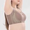 Seamless Bra Women's Vest Bra Plus-size Underwear Women's Thin Lactation Gathering and Anti-sagging Bra Push Up Bra