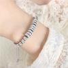 Adjustable Summer Beaded 18K Gold Plated Titanium Stainless Steel Waterproof Tarnish Free Jewelry Bracelets for Women Para Mujer