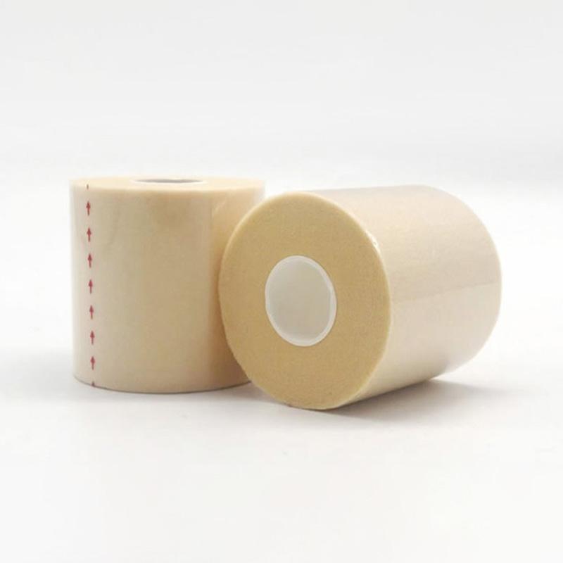 

1 рулон пленки для кожи, самоклеящаяся эластичная повязка на запястье, локте, колене, запястье, лодыжке, спортивная лента для мужчин и женщин, спортивная лента, пенопластовый ремешок 6cm*20m