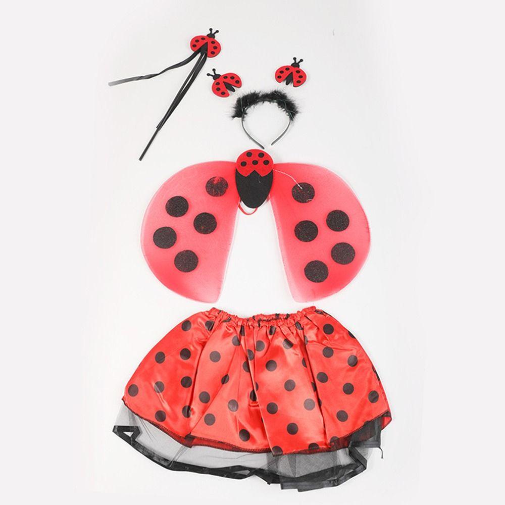 Costume Accessories Fairy Dress-Up Wings Ladybird Butterfly Princess Angel Wing  for Women Girls