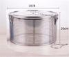 Round Hole 304 Stainless Steel Seasoning Bag Gravy Soup Taste Spice Box Basket Brine Hot Pot Slag Separation Colander Strainers