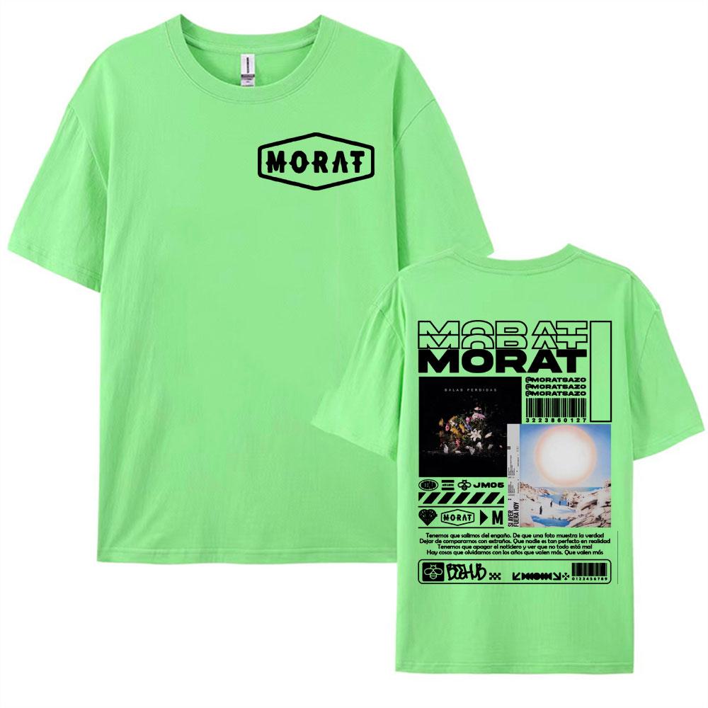 Rock Band Morat Album Graphic Tshirt for Men Hip Hop Style Fashion Vintage T Shirts Unisex Harajuku Casual High Quality T Shirt