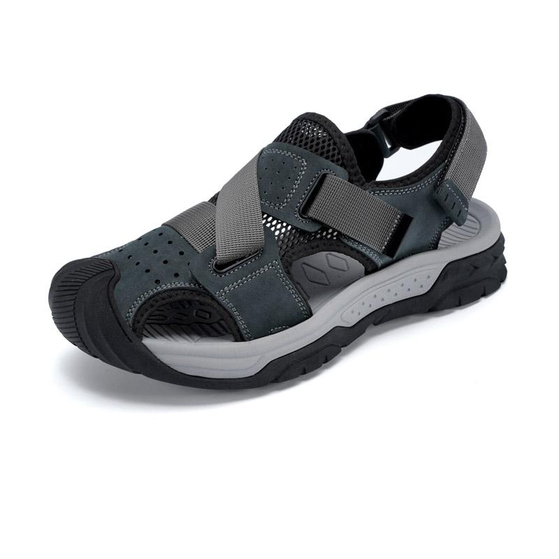 Fashion Hot Sale Summer Men's Sandals Outdoor Non-slip Men's Beach Sandals Handmade Flats Comfortable Men's Shoes Fashion Men Sneakers