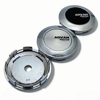 4 szt. 77 MM Klipsy 72 MM Advan Racing Logo Odznaka Emblemat Koła Samochodowe Środkowe Końcówki Piasty Felgi Pokrowiec Przeciwpyłowy Koła Piasta Samochodowe Akcesoria