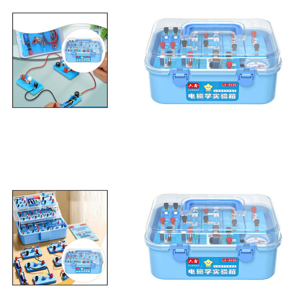 Electricity Experiments Kit Science Developmental Toy Electrical Circuit Basic