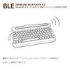 Aias Retro Keyboard PENNA RED Typewriter-Style