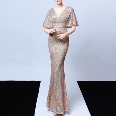 Robes de soirée pour filles élégantes pour banquet et mode féminine