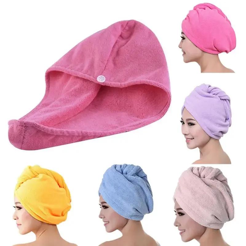 Înfășurătoare din microfibră pentru uscat părul după duș, pentru femei, fete, prosop pentru doamne, uscare rapidă, pălărie, turban, bandă pentru cap, accesorii de baie