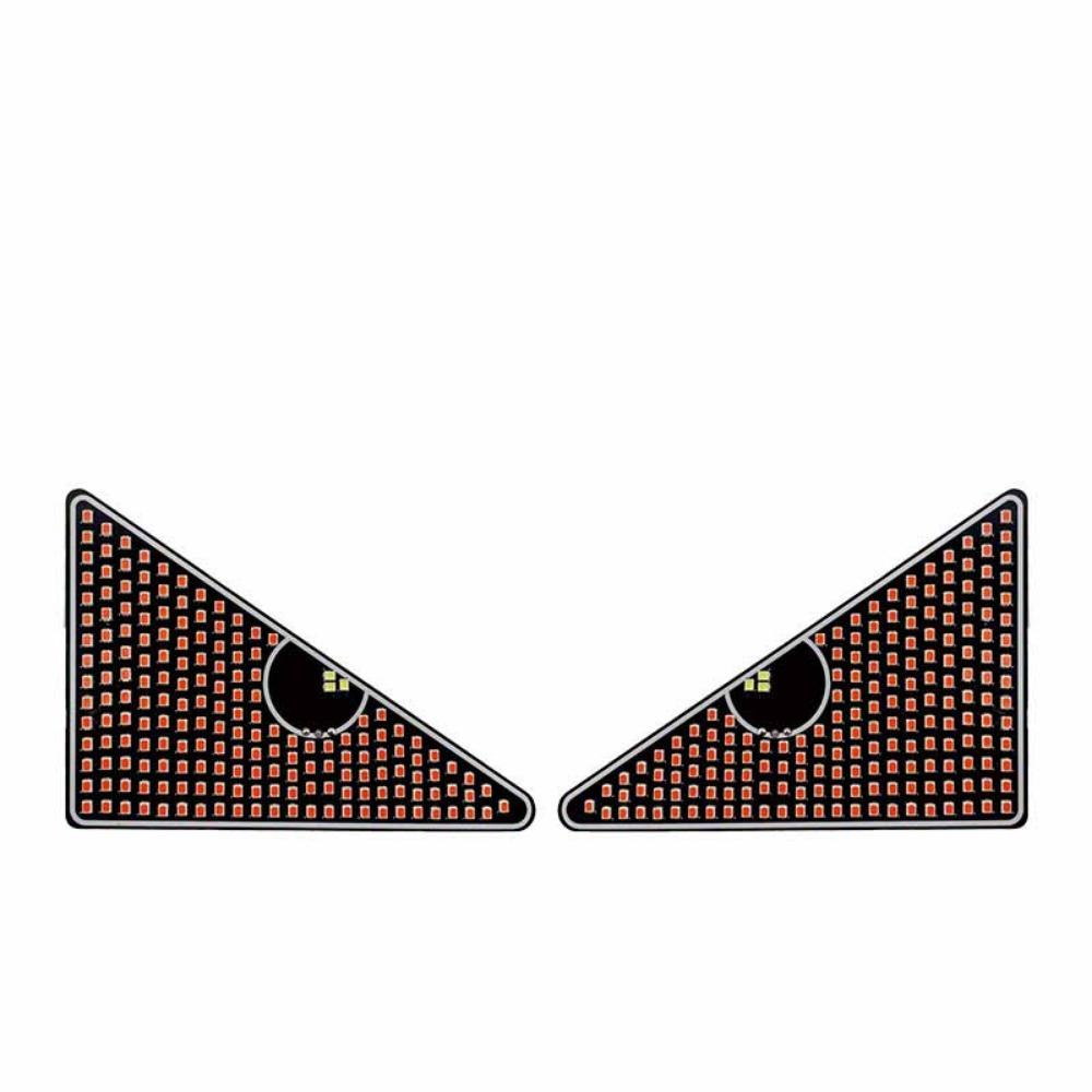 2PCS Universal Car Eyes Light Demon Eye Design Vehicle Signal Lights  Truck Accessories