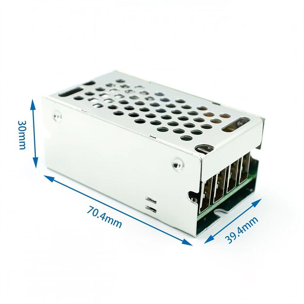 To 5V 4 Port USB Power Supply Module Step-down Module Buck Converter Charging Board Step-down Board