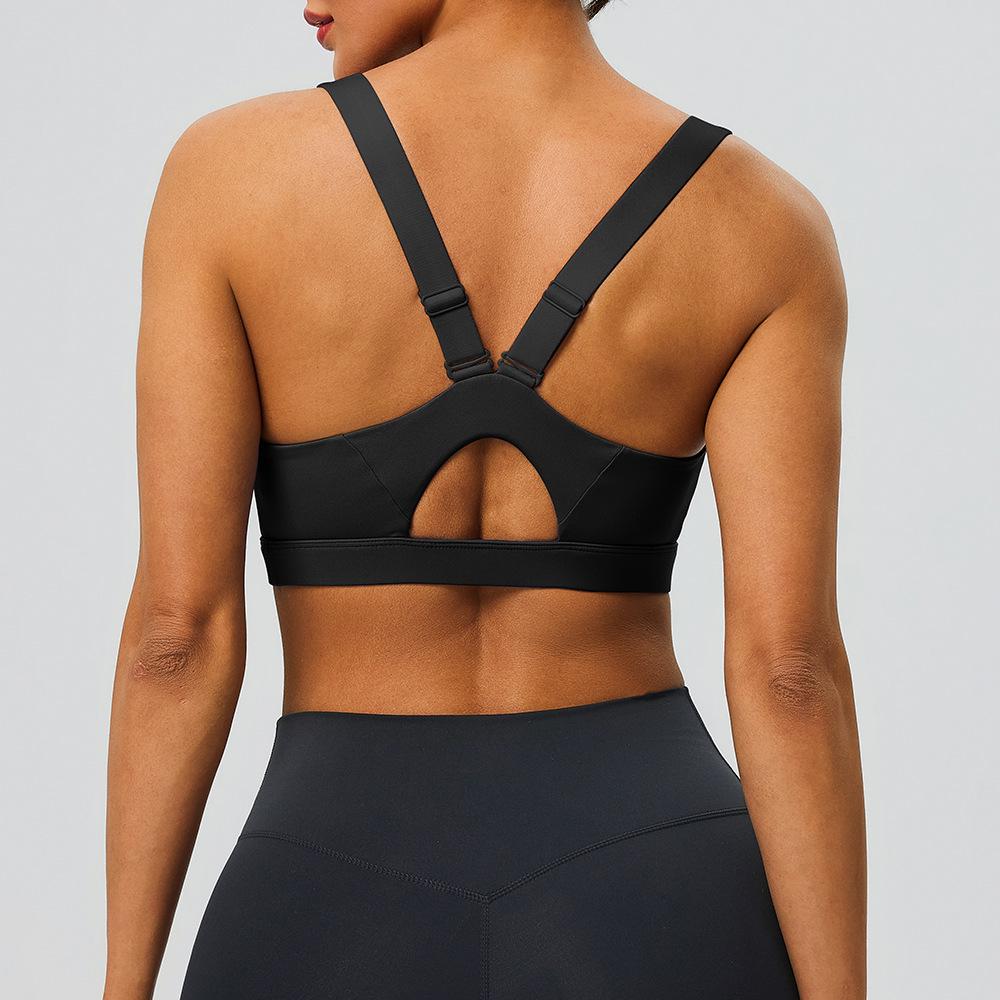 High-Impact Y-Back Adjustable Sports Bra for Running & Pilates xl