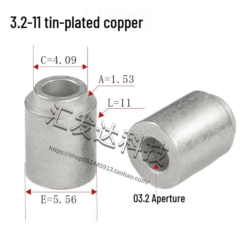 

SMTSO-3.2 Tin-Plated Copper PCB Standoff: Unthreaded Through-Hole SMT Nut with Internal Thread