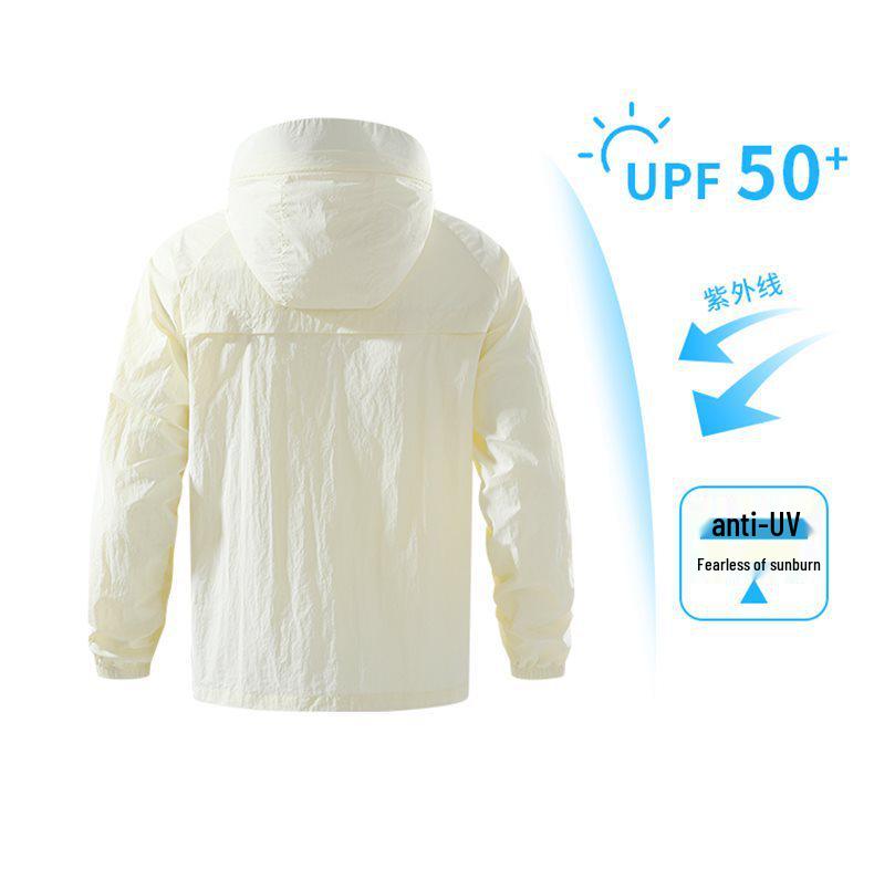 2026 Lightweight UPF50+ Hooded Cooling Sun Jacket for Men & Women: Popular Summer Sun Protection Clothing