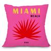 Preppy Room Decoration Aesthetic Travel Pillow Cover Square Cushion Cover Suitable for Teenage Bedroom Dormitory