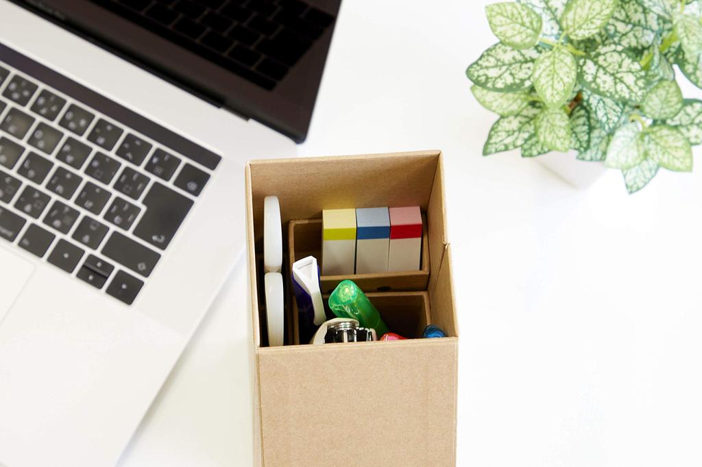 TRUSCO Danbo Folding Desktop Organizer Box TOTSB02-DNB