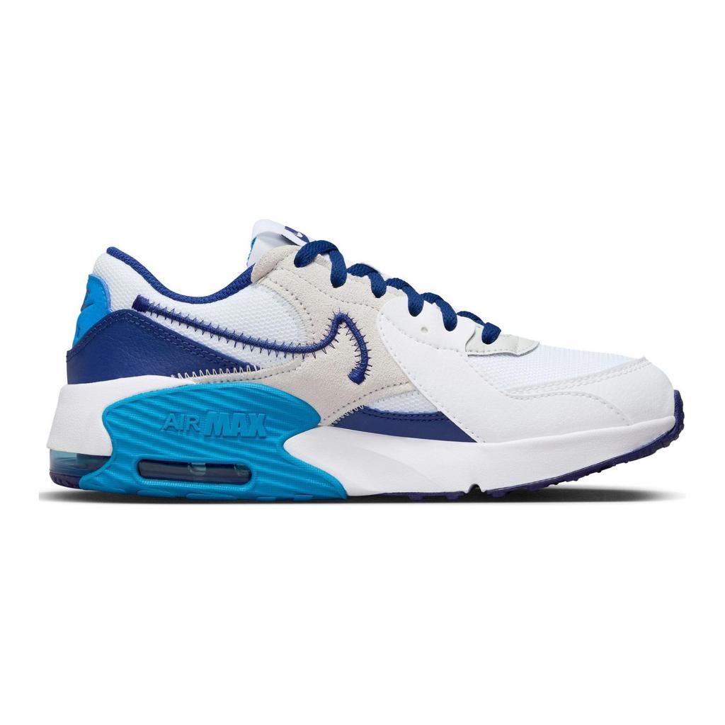 Nike Air Max Excee GS 'White Deep Royal Blue' FB3058-100
