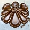 1pc Octopus Charcuterie Platter, Octopus Monster Design Wooden Serving Tray, Ocean Theme Party Appetizer Board, for Cheese Meat and Fruit