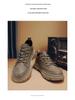 2025 Men's Autumn Leather Low-Top Martin Boots - Soft Sole Casual Workwear Shoes.