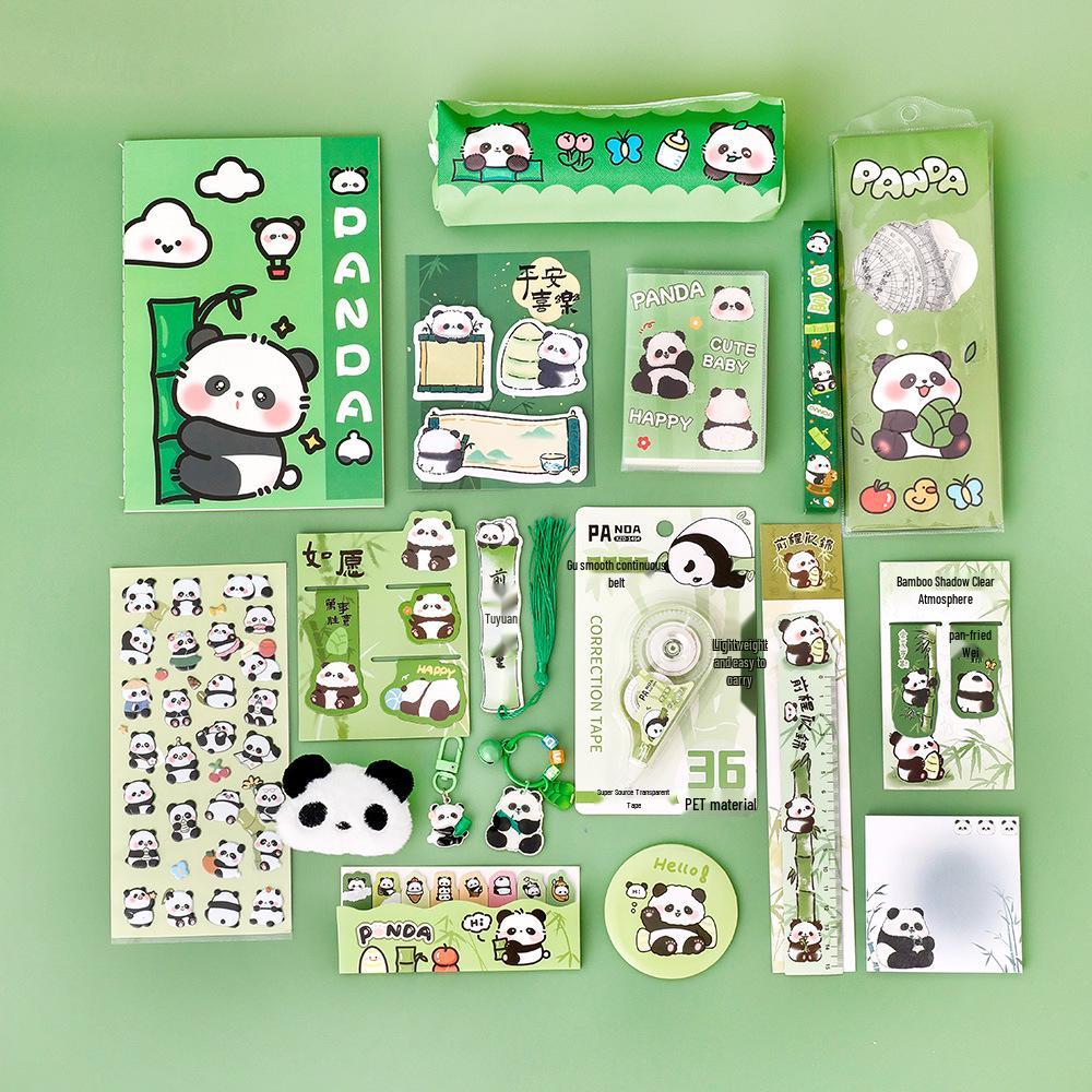 Panda Stationery Gift Box: Student Back-to-School Reward & New Year's Gift Set