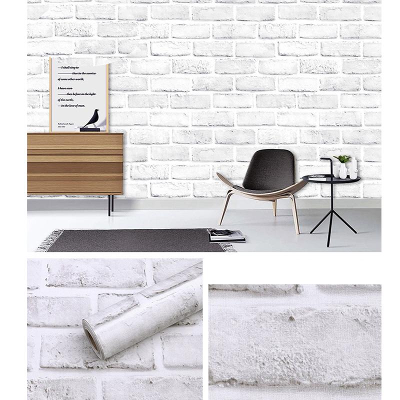 

Detachable Self-Adhesive Imitation Wood Wall Panel Peeling And Pasting Brown Cabinet And Drawer Striped Wood Grain Contact Paper Quality 300cmx45cm