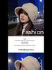 Women's Autumn/Winter Plush Fisherman Beret - Trendy Thick Warm Japanese-Style Octagonal Hat