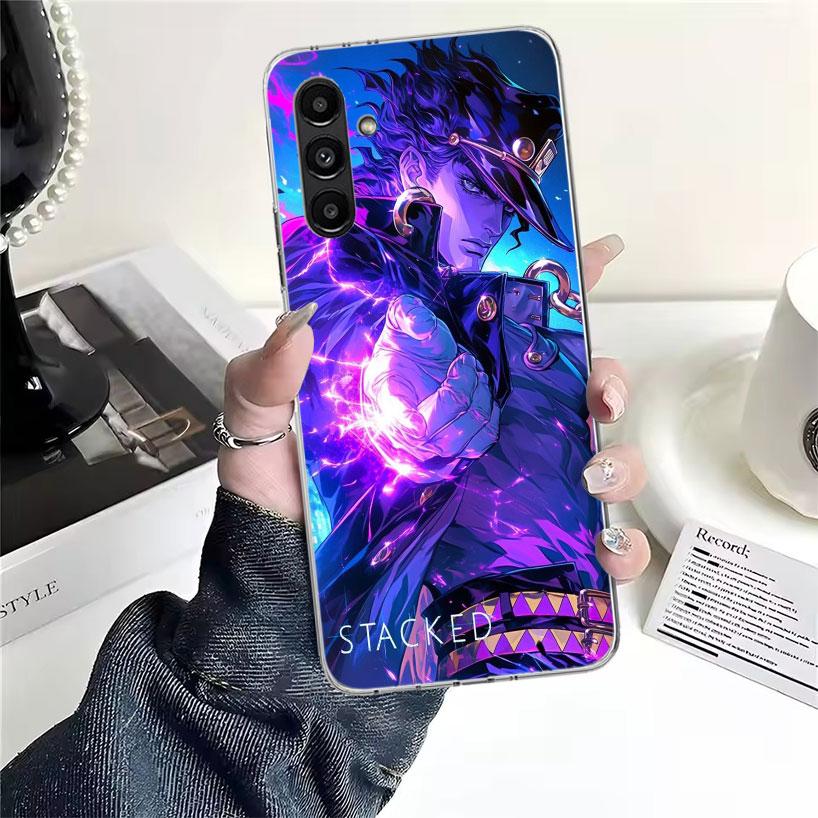 JoJo's Bizarre Adventure Kujo Jotaro Phone Case For Samsung Galaxy A13 A14 A15 A16 A17 A53 A54 A55 A56 A57 A33 A34 A35 A36 A37 A