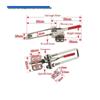 30 Stainless Steel Quick Release Adjustable Toggle Latch Lock Clip Box Buckle