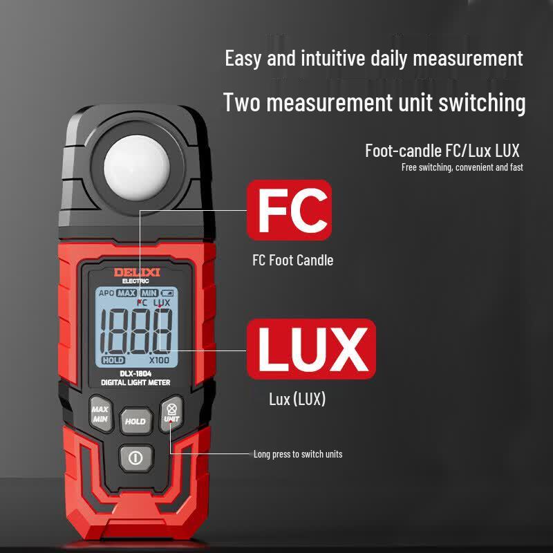 Delixi Digital Illuminance Meter (CN version)