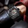 Casual Fashion Domineering Automatic Quartz Hollow Luminous Waterproof Darth Vader 1707 Men'S Watch