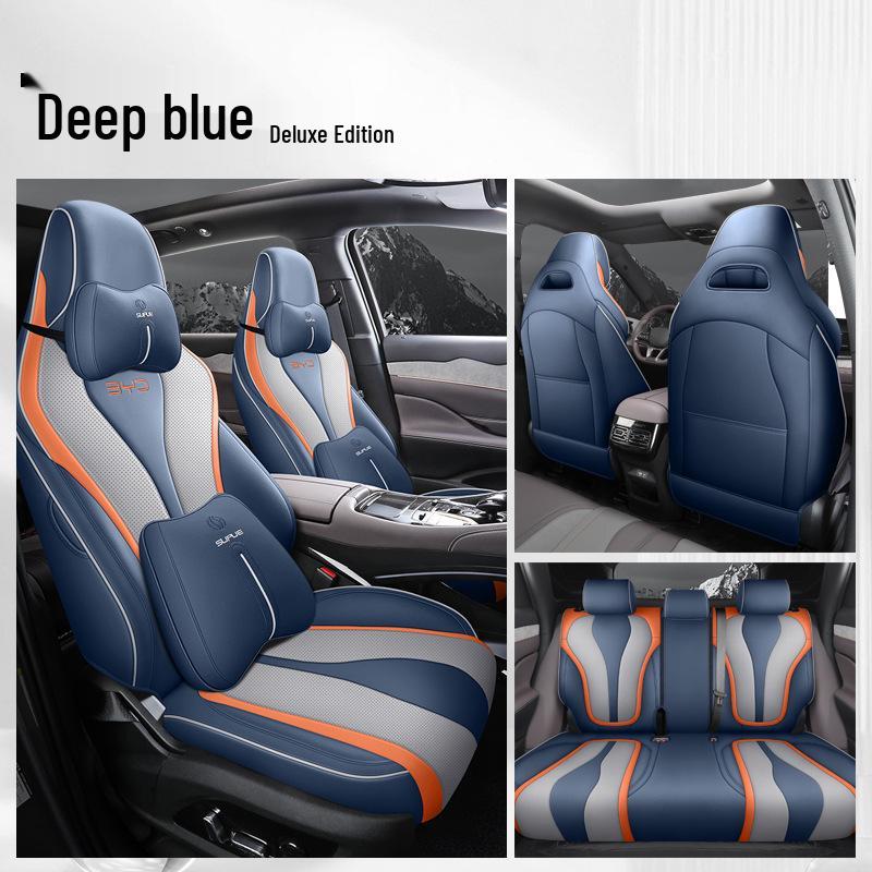 DJGY All-Season Sports Leather Seat Cover for BYD Frigate 07