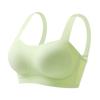 Sommer Einteiler Nicht abfärbende Unterwäsche Damen BHs Dünne Sektion Push-up Ohne Bügel BH Rücken Raffung