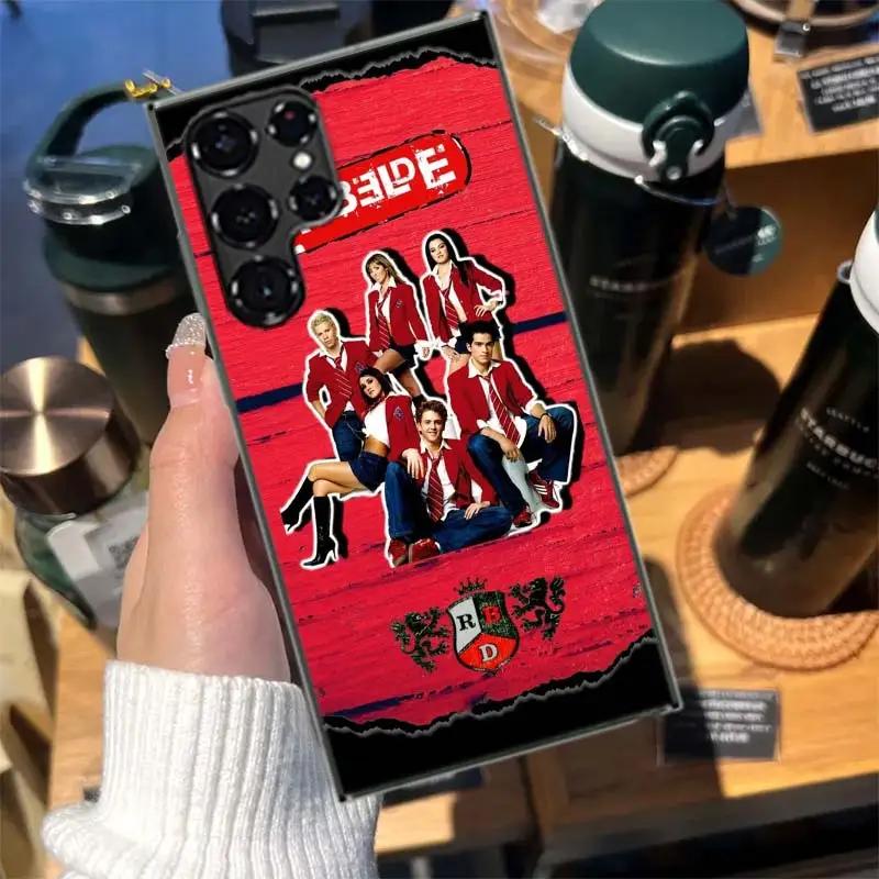

F-Fashion RBD R-Rebelde Cases Phone Case for Samsung Galaxy S26 Ultra S25 Edge S24 S23 FE S21 Plus S20 S22 Cover TPU Capa Shell Samsung S24 Plus