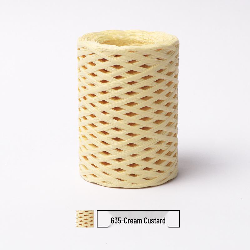 Cotton Raffia Yarn for Crocheting and Knitting Summer Hats and Bags