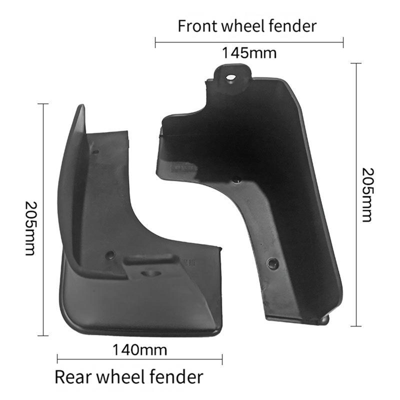 4PCS Car Mudguard Mud Flaps Splash Mud Guard Fender For Nissan Teana J32 2009-2013 Car Accessories-A87Q