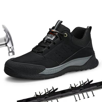 Veiligheidsschoenen die bestand zijn tegen stoten en lekke banden, comfortabele, slijtvaste, antislip en waterdichte werkschoenen voor heren in de herfst en winter