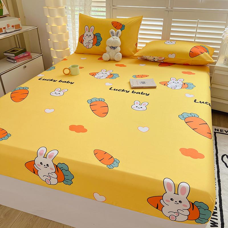 Laken i tegneseriestil til barnerom sabanas Hudvennlig madrasstrekk Hjem Sengetøy(Ingen putevar)