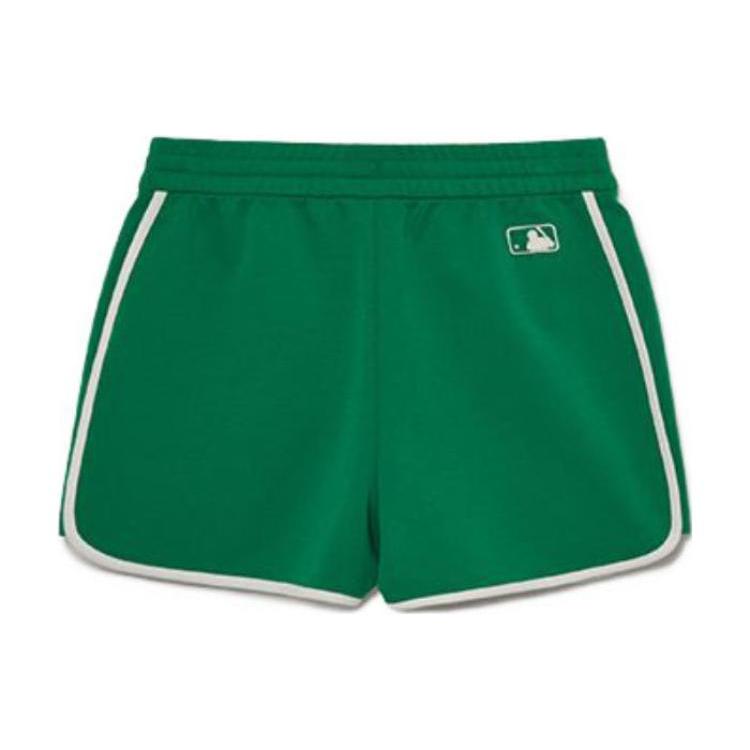 New MLB New York Yankees Casual Shorts Women's Green 3FSPB0233-50GND