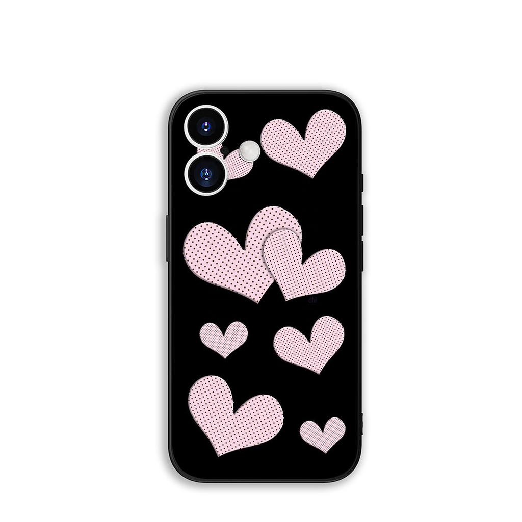 Phone Cover Star Dark Red Heart Love Casing for Xiaomi Poco F7 F6 F8 Ultra F5 X7 X6 X5 X3 NFC M7 M6 Pro C85 C75 C65 C71 C61 Case