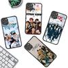 1pc Cool Kpop Singer S-stray K-kids Phone Case For IPhone 14 11 12 13 Mini Pro Max 8 7 Plus X XR XS MAX Translucent Matte Cover