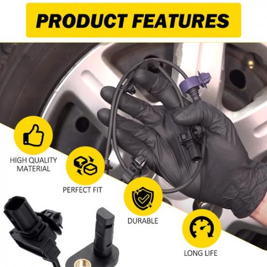 2X Front Left & Right ABS Wheel Speed Sensor For 06 07 08 09 10 11 Honda Civic