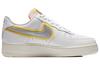 Nike Air Force 1 Low '07 Lx White Metallic Silver Gold Women's CZ8104-100