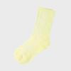 Training Leopard Print Crew Socks_P/LEMON YUA26S12L2