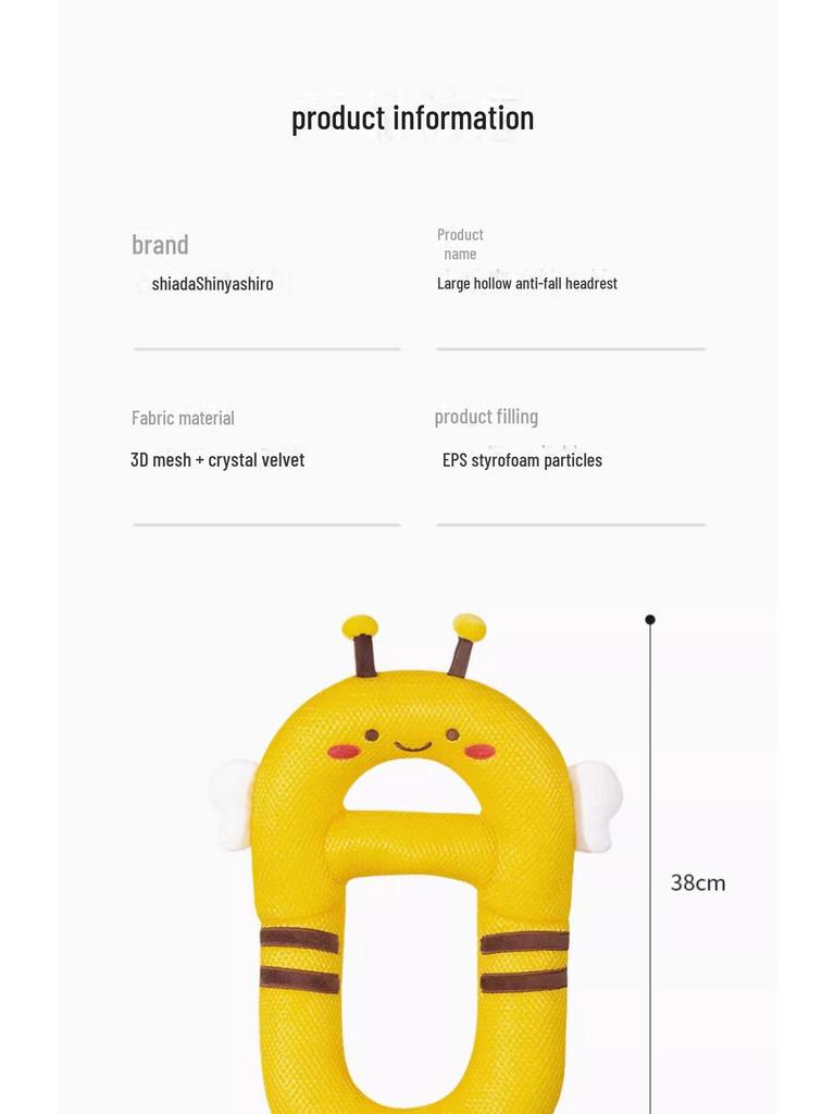 3D Baby Head Protection Pillow - Breathable, Anti-Collision & Fall-Safe for Infants and Toddlers Learning To Walk