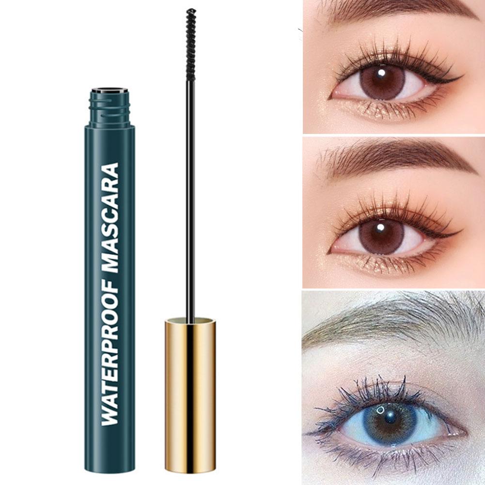Waterproof Makeup Lash Long Thick Curly Eyelashes Classic Color Long Skinny I9H4 Mascara B7O6